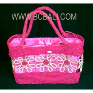 Casual Woman Straw Bag