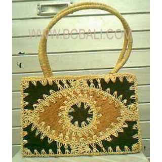 Emboirdery Natural Bag