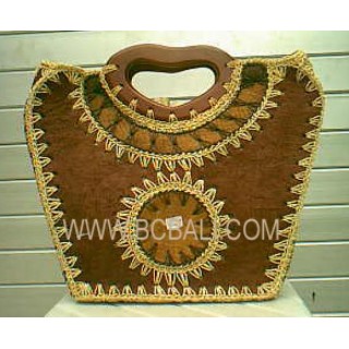 Exotic Handmade Straw Bags