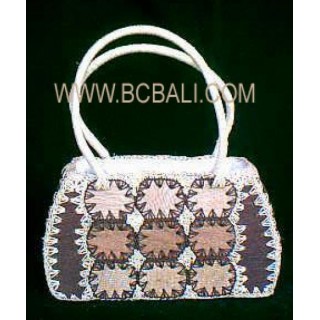 Handbag Fashion Leave Handmade