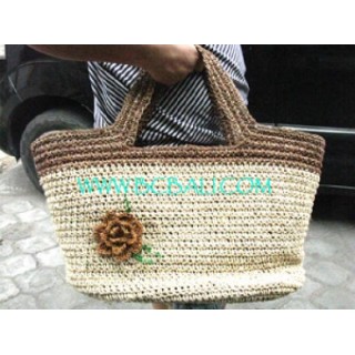 Handmade Handbags From Straw