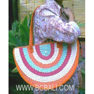 Straw Handbags Handmade