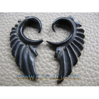 Ethnic Piercing Hooked Horn