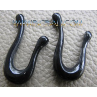 Hook Solid Horn Earring