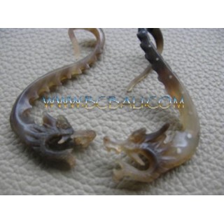 Horn Carving Snakes Design Extreme