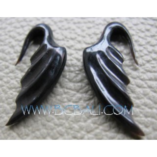 Horns Crafted Tribal Earring Sickles Claw