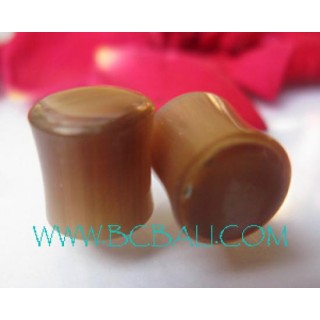 Natural Horn Plugs Tribal