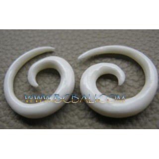 Solid Bone Tribal Earring Suitable