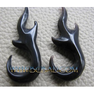 Taboo Adornment Horn Hook Carving