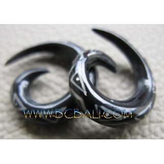 Tattoo Spiral Horn Hooks Tribals