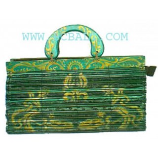 Hand Painted Bamboo Bags