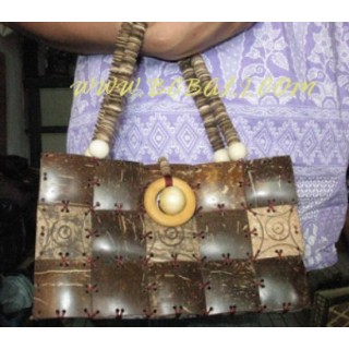 Design Casual Jamaican Wooden Purses