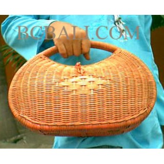 Handbags Rattan Cousmetic