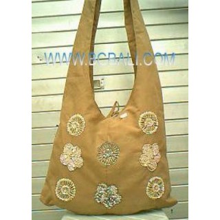 Fashion Handbag Ladies Cotton Emboirdry