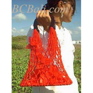 Flower Straw Bags