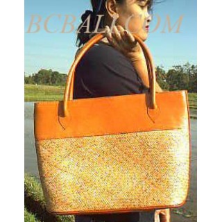 Shopping Bags Leather