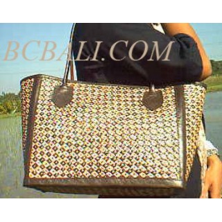 Shopping Handbags Leather