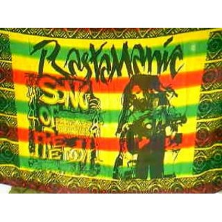 Sarongs Rasta,batik Rasta,pareo Rasta