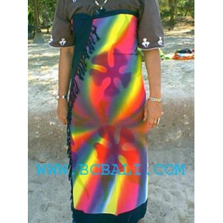 Tie Dye Handpainting Sarong