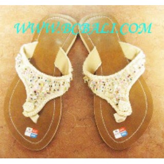 Bead Flip Flop Sandal