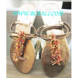 Bead Sandal Beachwear