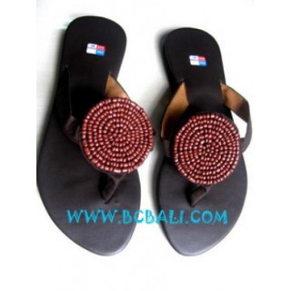 Beaded Slippers