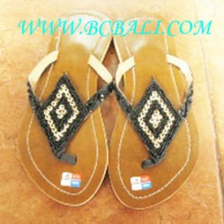 Black Bead Shoes Bali