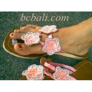 Flower Sandals Beads