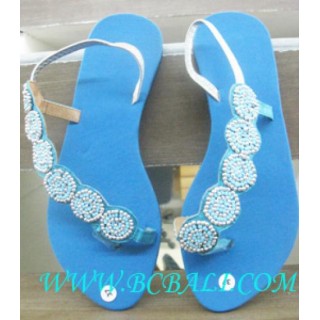 Ladies Bead Footwear