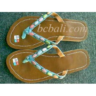 Ladies Sandal With Beads