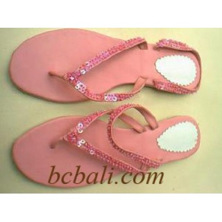 Sandals Vinil With Beads