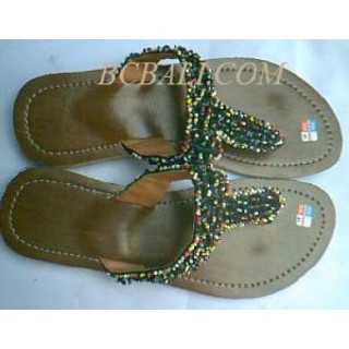 Sandals With Beads