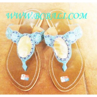 Shell Bead Bali Footwear