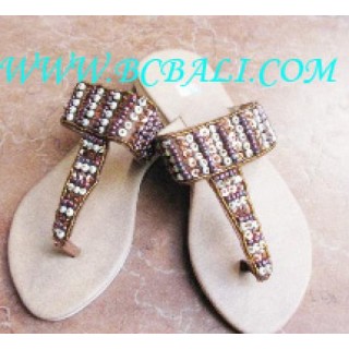 Women Bead Footwear