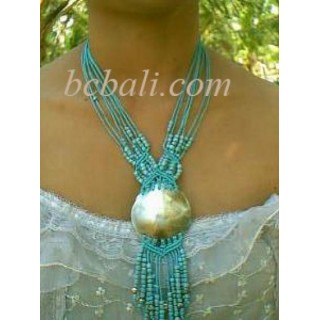 Beads Necklace With Shell