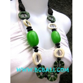 Fashion Necklaces with Bone Glasess