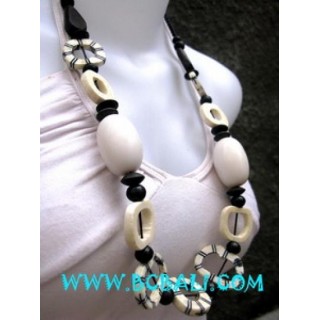 Fashion Necklaces Handmade with Bone