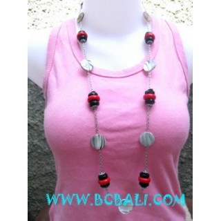 Stainless & Shell Necklaces