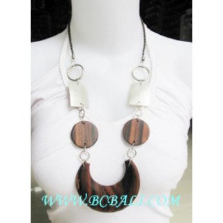 Wooden Necklace Jewelry