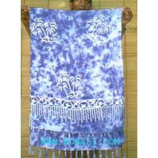 Blue Hawaiian Mini Sarong