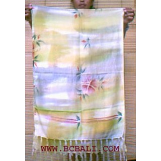 Floral Handpainting Mini Sarongs