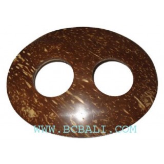 Coconut Shell Bukle Holder