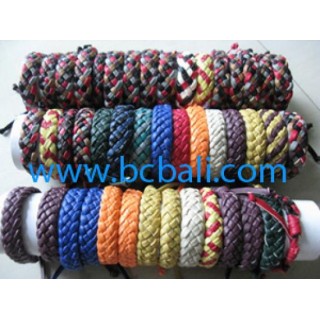 Hemp Bracelet Synthetic Leather