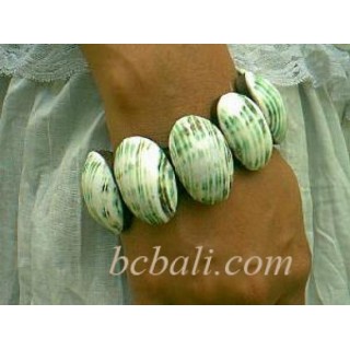 Oval Shell Bracelets