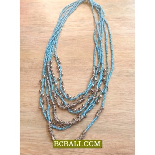 Beads Necklaces Charm Strand for Women