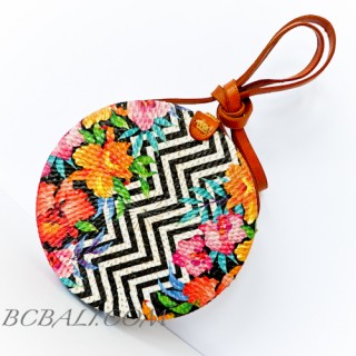 Ladies Fashion Circle Rattan Sling Bags Deco Handmade