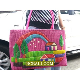 Full Handmade Embroidery Handbags Women