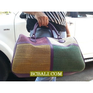 Ethnic Women Travel Handbgas Straw