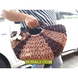 Ethnic Women Handbags Flowers Two Color