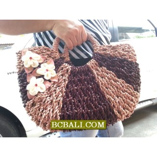 Ethnic Women Handbags Flowers Two Color